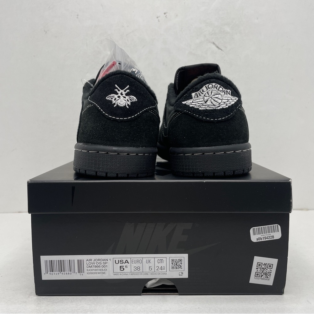 Nike Air Jordan 1 Retro Low SP Travis Scott “Black Phantom” 2023 - Picture 4 of 4
